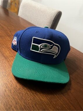 Vintage Seattle Seahawks NFL Snapback Hat
